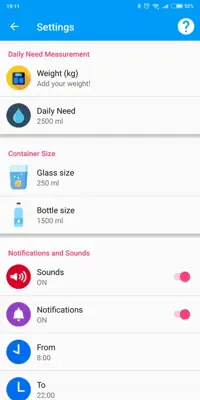 Water Intake - Drink Water Reminder android App screenshot 0